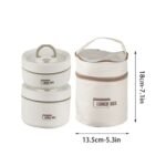 Yemək qabı 2 dənəli (parça qablı) - Image 4