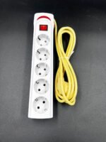 Songrui uzadıcı 3m tək knopka ağ - Image 2