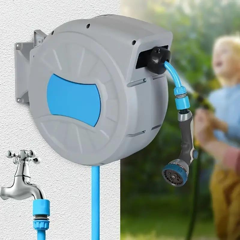 76dc309b-54cf-4b9b-8875-02c5f49d1eec.jpeg Şlanq nabor 30 metr divardan asılan - Image 1