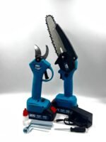 Bağ qayçısı və mini motopila cüt (2 batareyalı) - Image 4