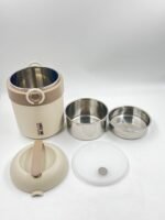 Yemək qabı 3 mərtəbə 1600ml yumuru - Image 3