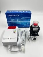 Qaz dedektoru + elektron klapan TUYA