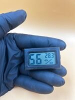 Termometr higrometr şunurlu qara - Image 4