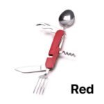 Çəngəl bıçaq nabor qırmızı - Image 6