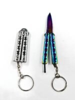 Kəpənək bıçaq xərda 001 ağ/xamilyon - Image 6