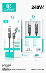 Kabel 4in1 GP-S123PC 240W/45W/27W/12W(1.2metr)